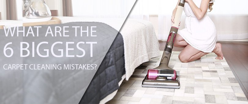 What are the 6 Biggest Carpet Cleaning Mistakes? blog image